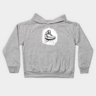 AJ 2 - white Cloud Kids Hoodie